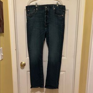 Levi's Men's 501 Button Fly Straight Jeans Size 38/32